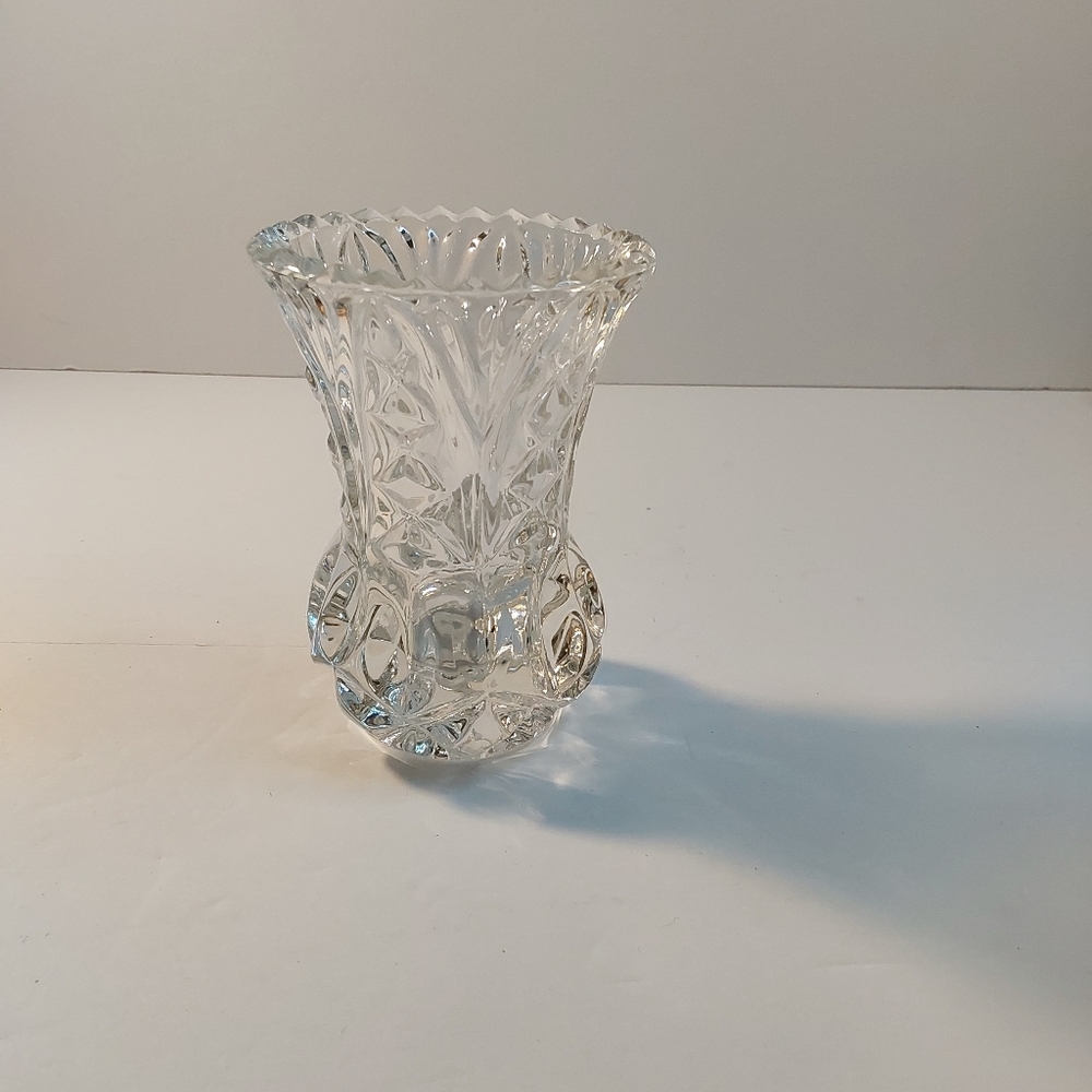Vintage Kristal Zajecar Lead Crystal Bud Vase